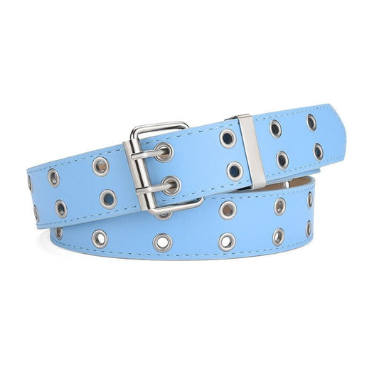 Punk Fusion Fashion Hip Hop Style Decorative Gothic Style Belt With Chain.
