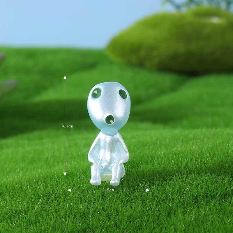 Kodama - Princess Mononoke - Glow in the Dark Figurines.
