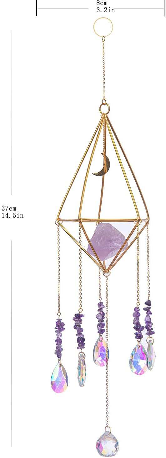 Sunburst Crystal Suncatcher.