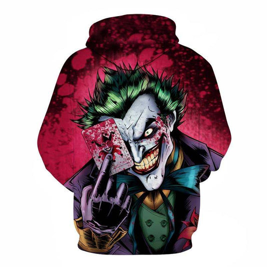Joker Hoodie - Joker Card.