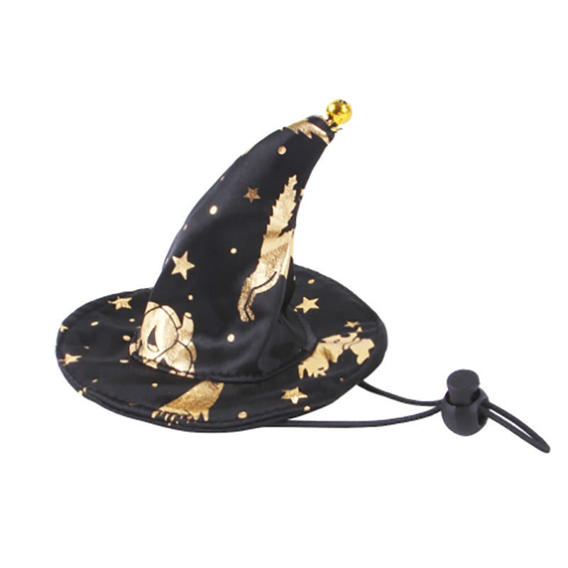 Catty Wizardry: Halloween Witch Cloak for Your Purr-fect Disguise.