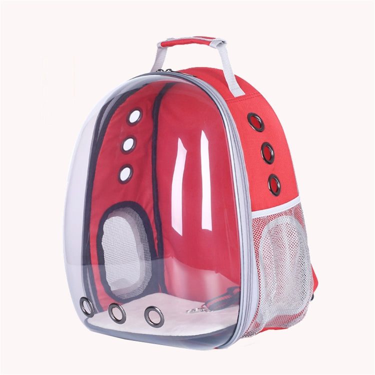 Panoramic Pet Adventure Backpack: Stylish, Spacious, and Transparent!.
