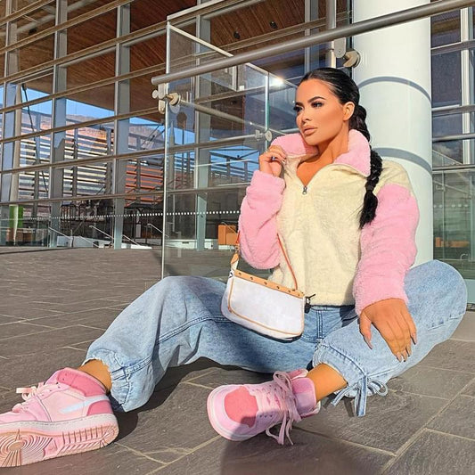 Cozy Crop Top Pullover.
