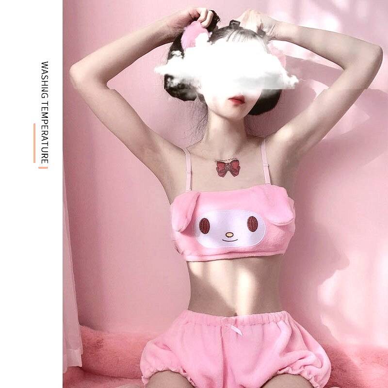 Kuromi & Melody Kawaii Cute Set w Long Ears.