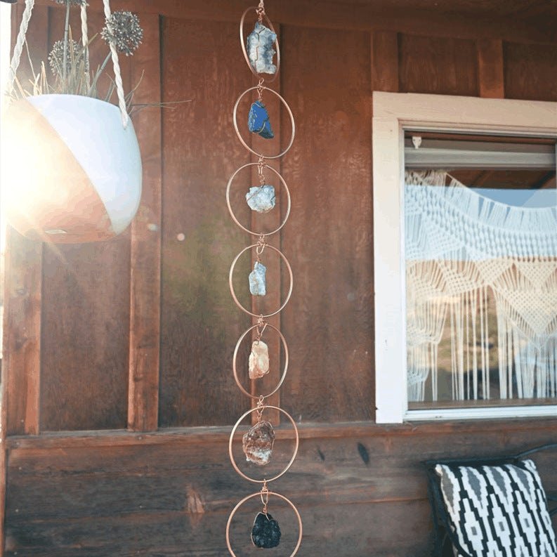 Healing Crystal - Chakra Gemstone Wall Decor.