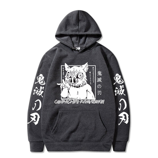 Shadowed Blade: Demon Slayer Chronicles Hoodie
