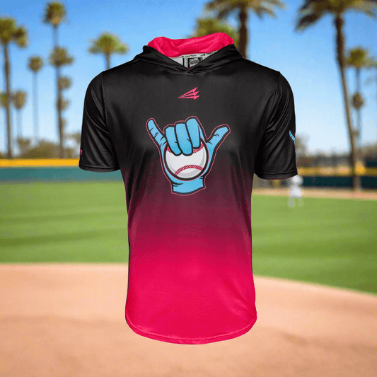 Baseball Dudes HyperMAX Short Sleeve Hoodie.