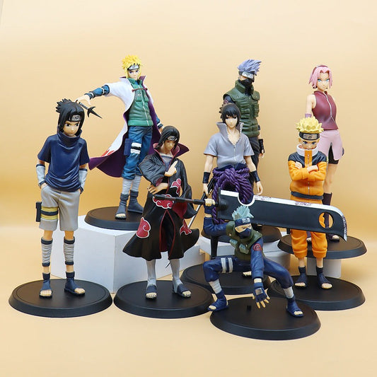 Collector's Edition Naruto Art Figurines.
