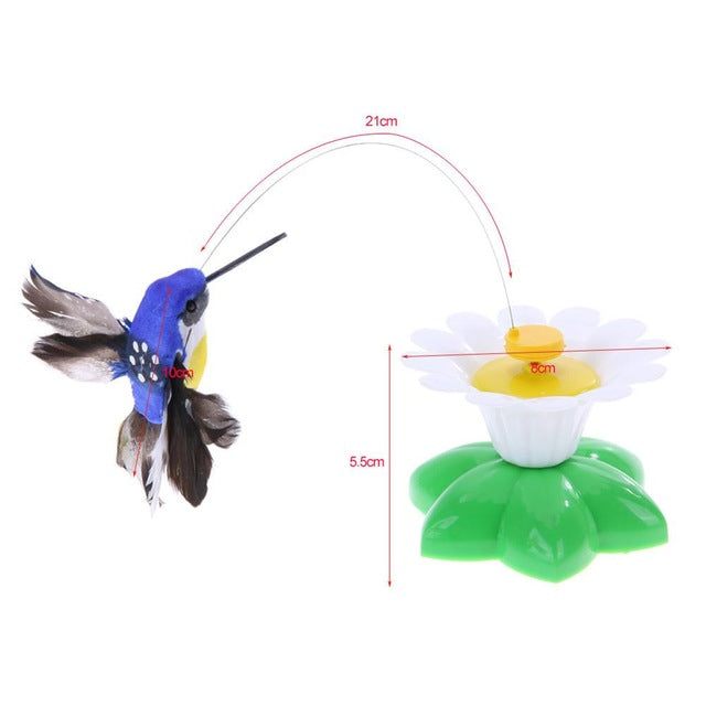 Electric Rotating Colorful Cat Toy.