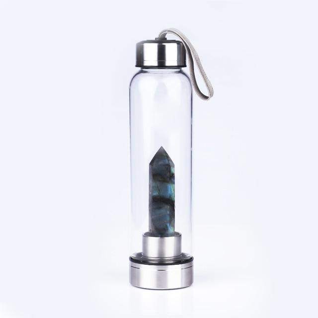 Crystal Chakra Healing Water Bottle.