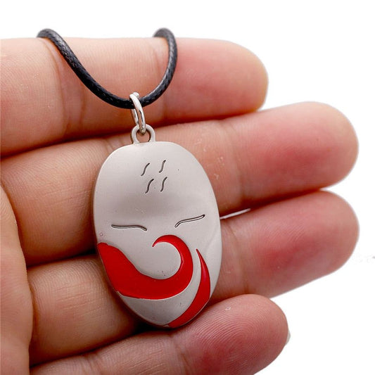 Haku's Tracker Mask Pendant & Necklace.