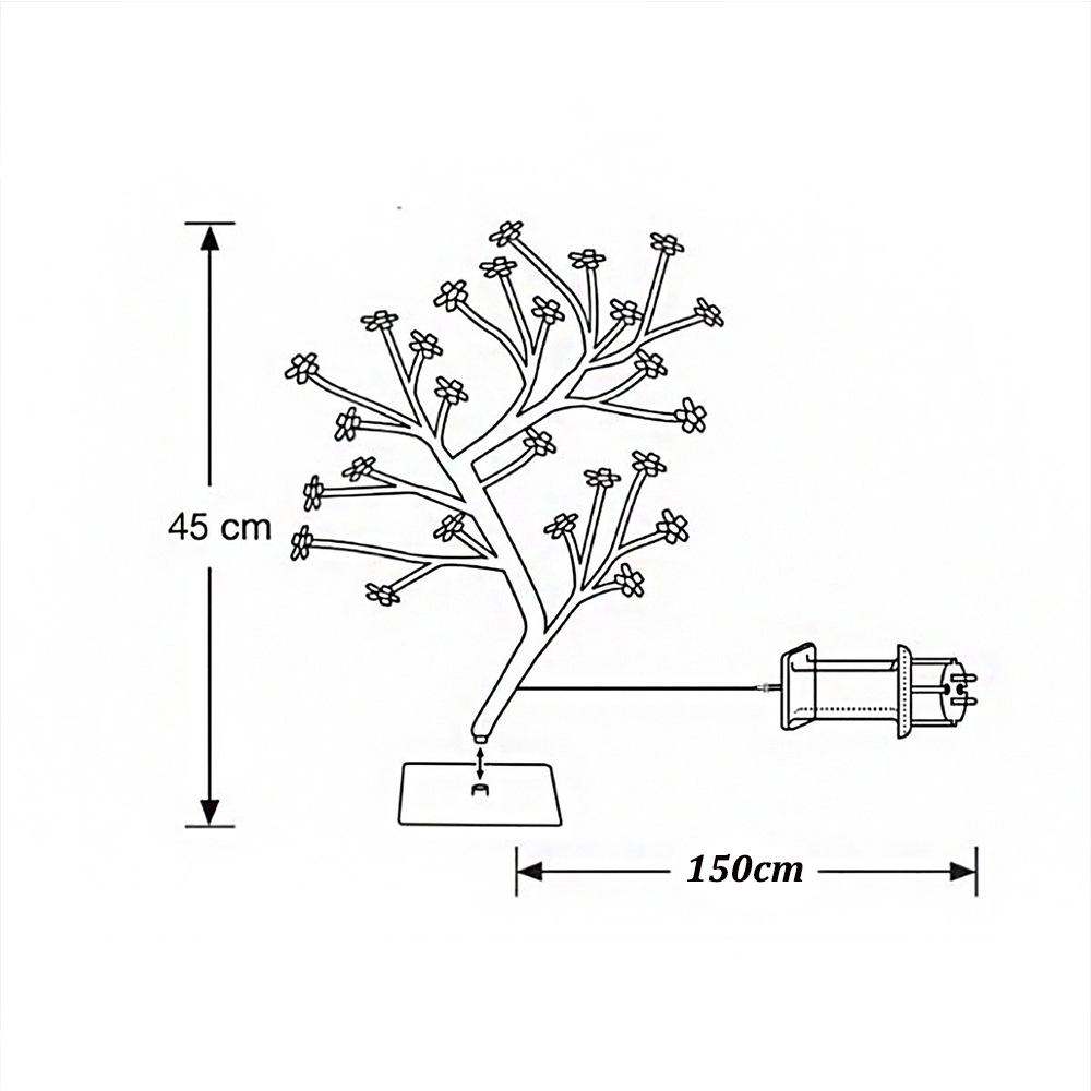 LED Crystal Cherry Blossom Tree.