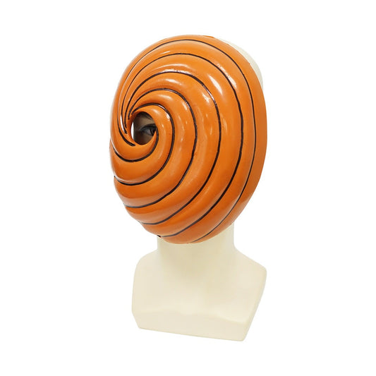 Obito Tobi Resin Mask - Naruto Cosplay Accessory.