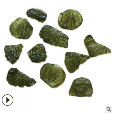 Moldavite Crystal Necklace - Luck Attraction