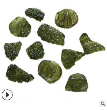 Moldavite Crystal Necklace - Luck Attraction.