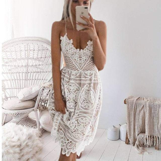 Lace Vintage Dress.