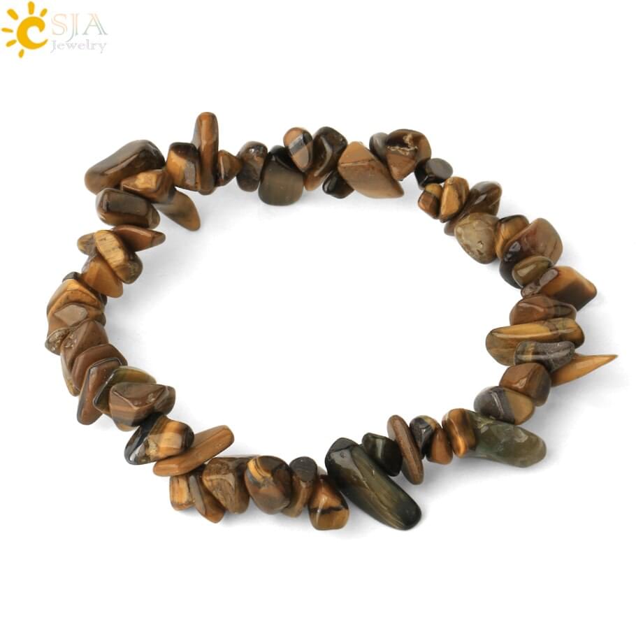 Irregular Chips Crystal Bracelet.