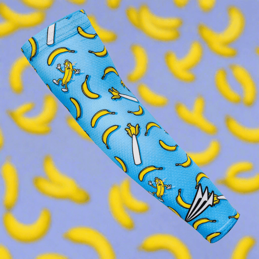 Nukes 'N Naners Bananas Baseball HyperDri Performance Compression Sleeve.