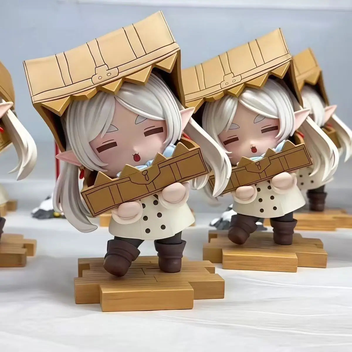 Frieren Chibi Figure - Hand-Painted Anime Collectible Model