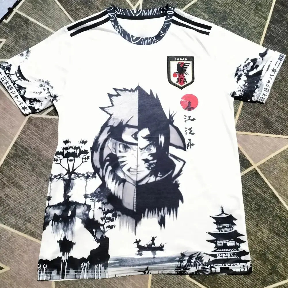 Itachi Uchiha Anime Soccer Jersey – Breathable Quick-Dry Football T-Shirt