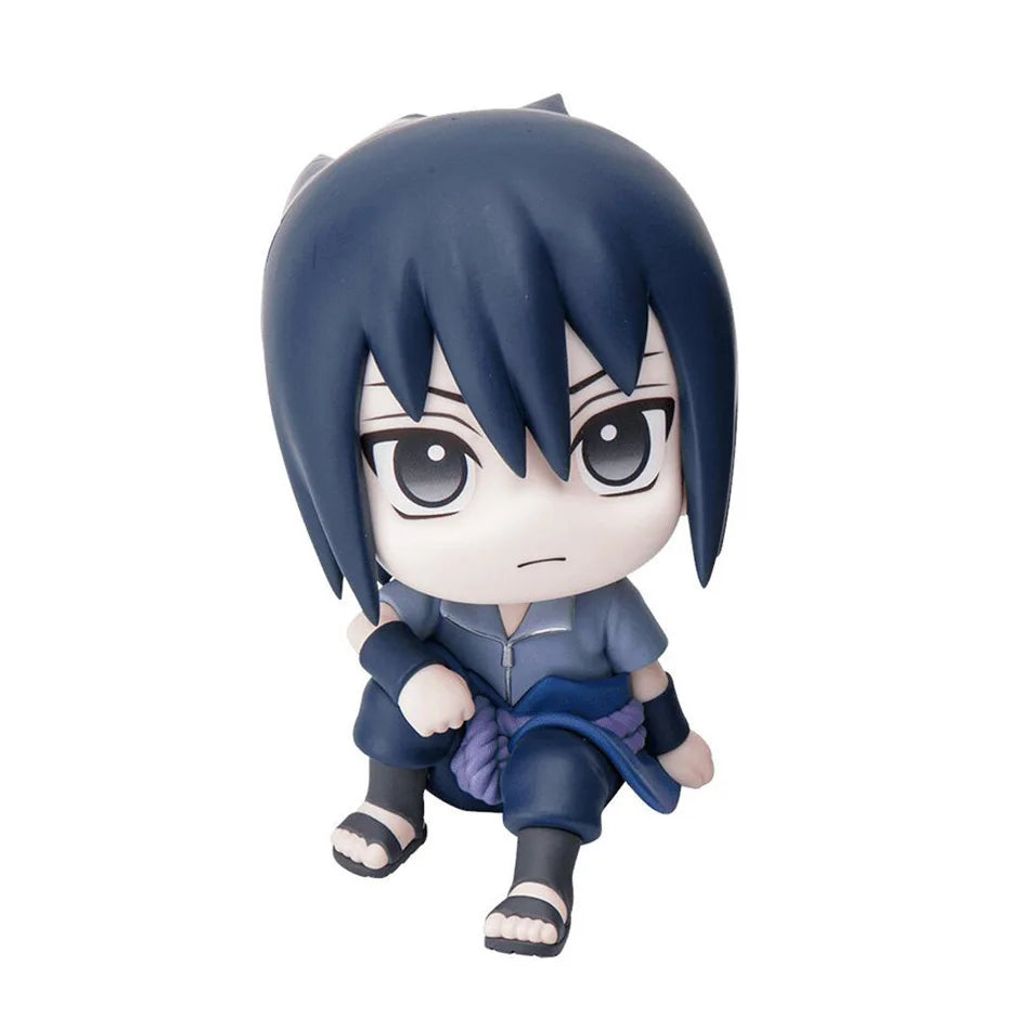 Naruto Anime Figure 9cm Kakashi & Sasuke Collectible Action Figurine Gift