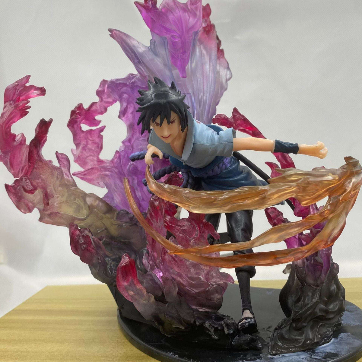 Handmade Itachi & Sasuke w/Susanoo Art Decoration.