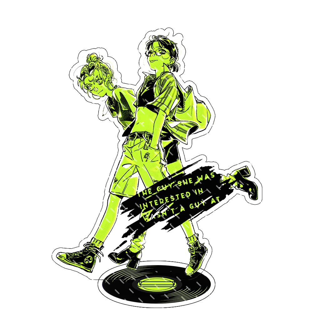 The Guy She Was Interested In Acrylic Stand - Anime Tabletop Figure