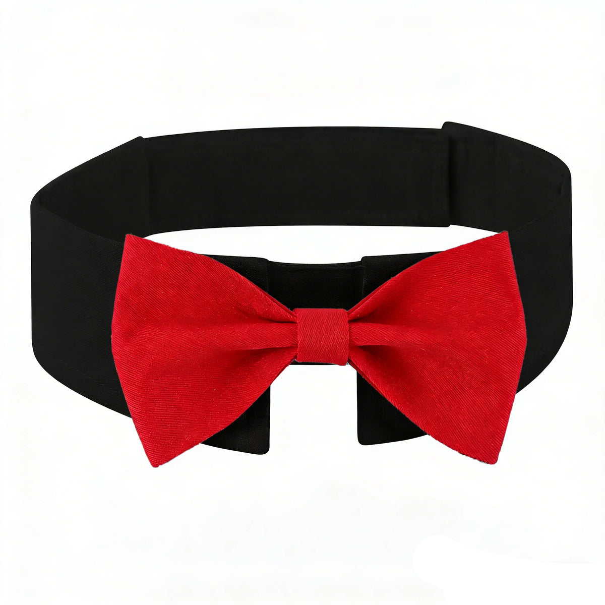 Dog Bow Tie Collar – Adjustable Cat Tuxedo Necktie for Weddings & Parties