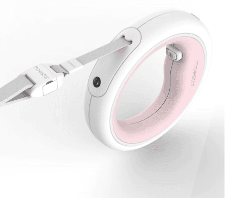 UFO Style LED Multicolor light up Retractable Pet Leash.
