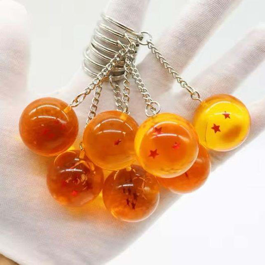 Dragon Ball Key Chain 1-7 Stars.