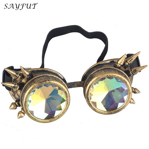 SteamPunk Kaleidoscope Glasses.