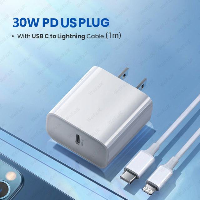 Iphone Fast Charging Cord & Box.
