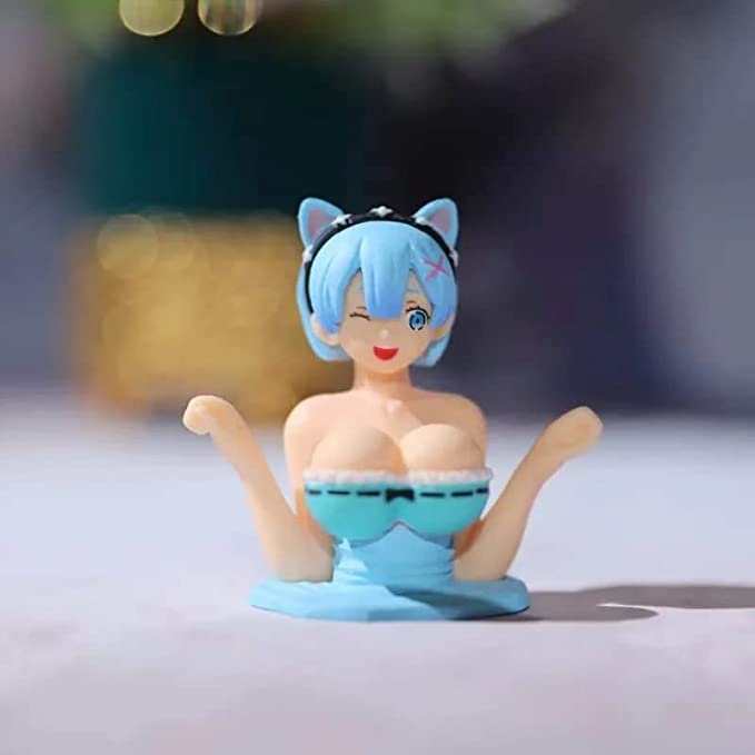 Kawaii Cruise Charms Anime Figure Car Ornament.