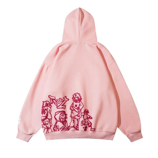 Aesthetic Pastel Hoodie.