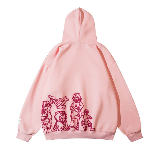 Aesthetic Pastel Hoodie - Realm of Wonders