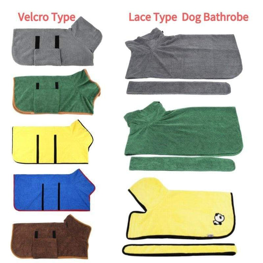 Super Absorbent Pet Bathrobe Towel.