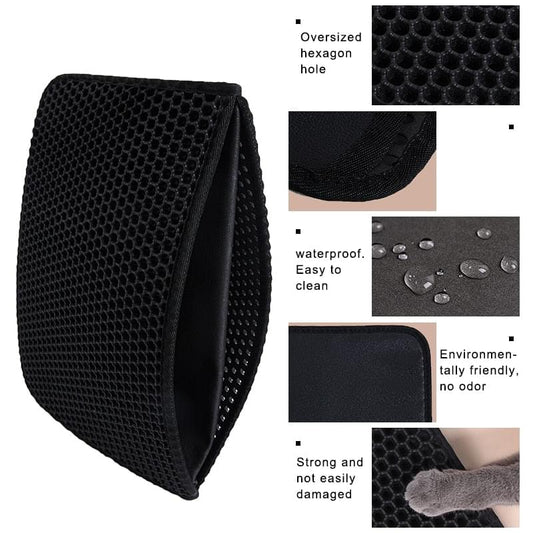 Easy Clean Pet Cat Litter Mat Waterproof.