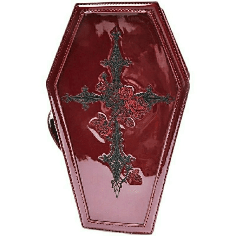 Red Coffin Handbag.
