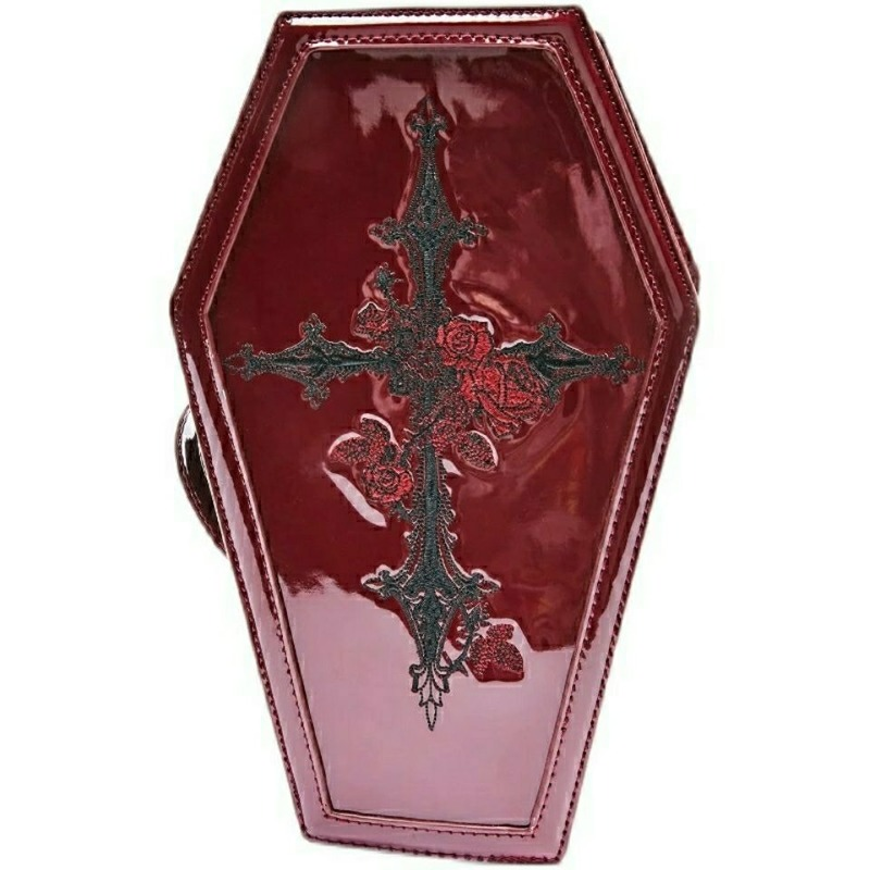 Red Coffin Handbag