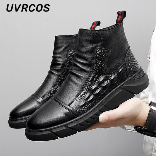 Thick-soled Retro Boots