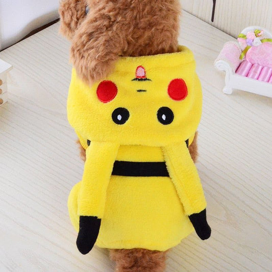 PikaDream Dog PJs PikaChu Pajama Costume.