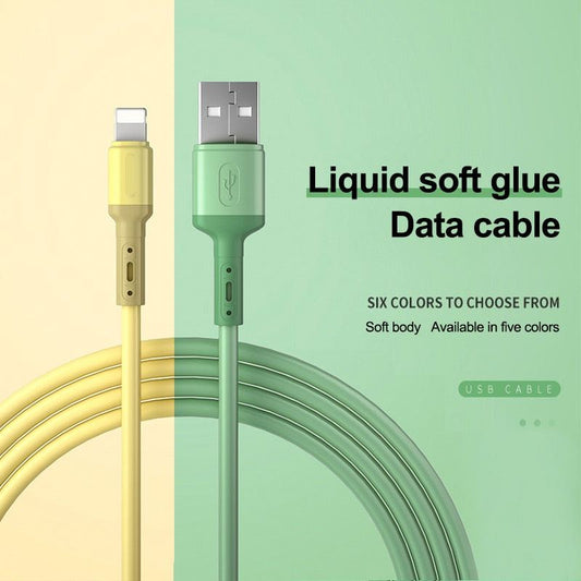 Lightning Fast Silicone Charger Cable.