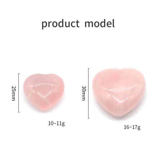 Rose Quartz Heart.