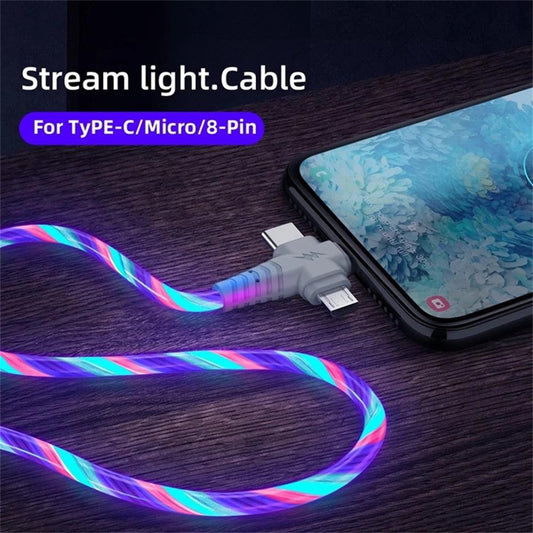 Luminous Lightning USB Cable.