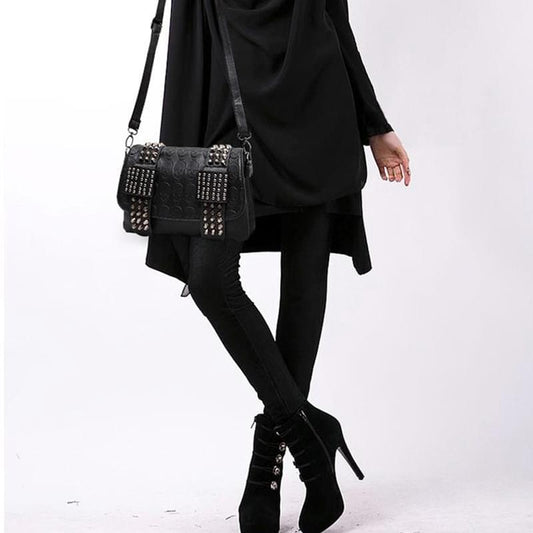 Spiked Women's Shoulder Bag.