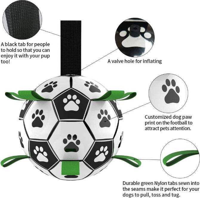 PawPal Playful Pup Soccer Bal.