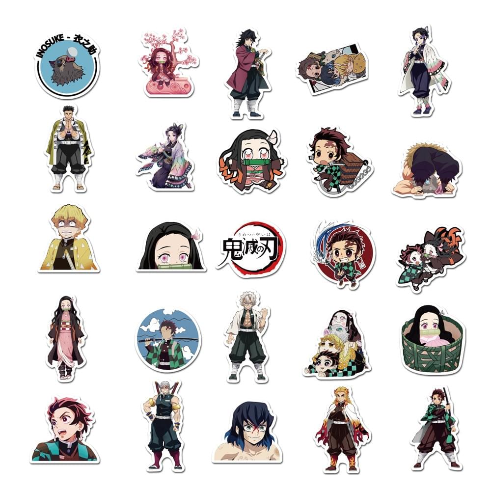 Demon Slayer Sticker Pack 1.