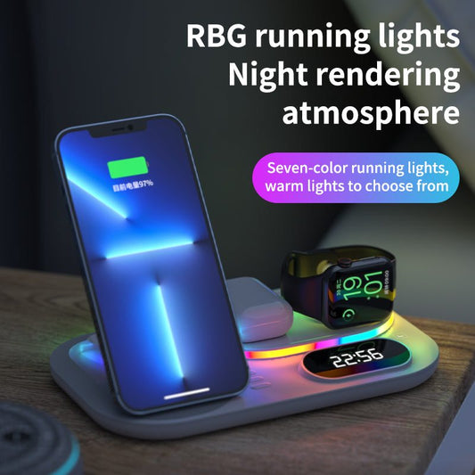 Multifunction Wireless Charging Station.