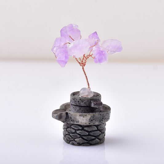 Amethyst Tree of Wealth - Realm of Wonders