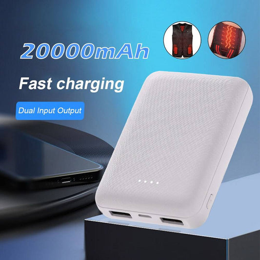 Portable Fast Charging Power Bank (20000mAh).